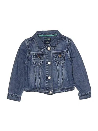 Pre-owned Genuine From Oshkosh Kids' Denim Jacket In Blue