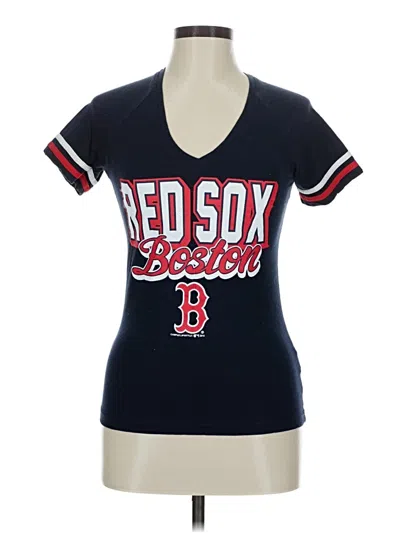 Pre-owned Genuine Merchandise By Team Athletics Short Sleeve T-shirt In Blue