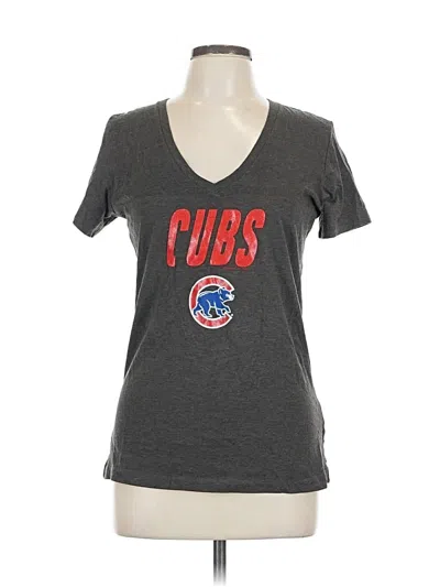 Pre-owned Genuine Merchandise By Team Athletics Short Sleeve T-shirt In Gray