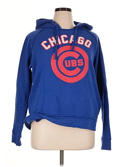 Pre-owned Genuine Merchandise By Team Athletics Sweatshirt In Blue