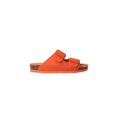 Genuins Honolulu Vegan Sandal In Orange