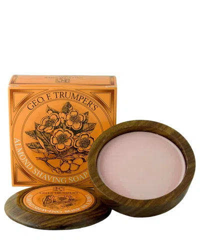 Geo F. Trumper Perfumer Almond Hard Shaving Soap Wooden Bowl 80 G