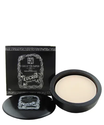 Geo F. Trumper Perfumer Eucris Hard Shaving Soap Wooden Bowl 80 G