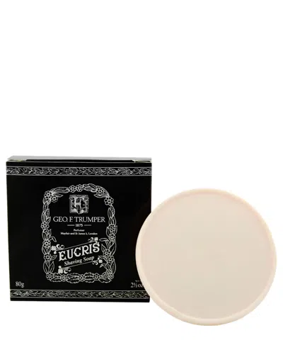 Geo F. Trumper Perfumer Eucris Hard Shaving Soap Wooden Bowl 80 G Refill