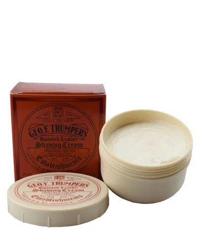 Geo F. Trumper Perfumer Spanish Leather Soft Shaving Cream Bowl 200 G
