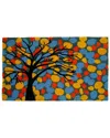 Geocrafts Geo Crafts, Inc Coir Colorful Tree Of Life Welcome Mat