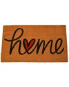 Geocrafts Geo Crafts, Inc Coir Cursive Home Heart Mat