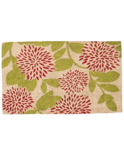 Geocrafts Geo Crafts, Inc Coir Flowers Welcome Mat