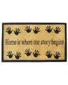 Geocrafts Geo Crafts, Inc Coir Home Is Where Mat