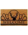Geocrafts Geo Crafts, Inc Coir Moose Welcome Mat