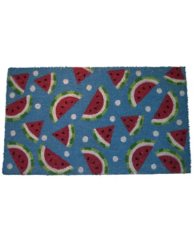 Geocrafts Geo Crafts, Inc Coir Water Melon Slices Welcome Mat In Multi