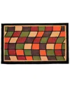 Geocrafts Geo Crafts, Inc Coir Windows Design Small Welcome Mat