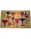 Geocrafts Geo Crafts, Inc Coir Wine Glasses Mat