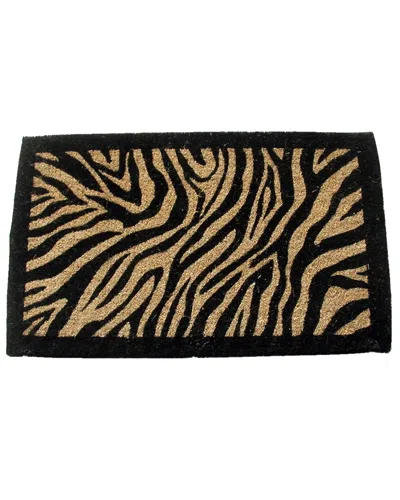 GEOCRAFTS GEO CRAFTS, INC COIR ZEBRA STRIPES WELCOME MAT