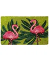 Geocrafts Geo Crafts, Inc Hand-hooked Playful Flamingos Accent Rug