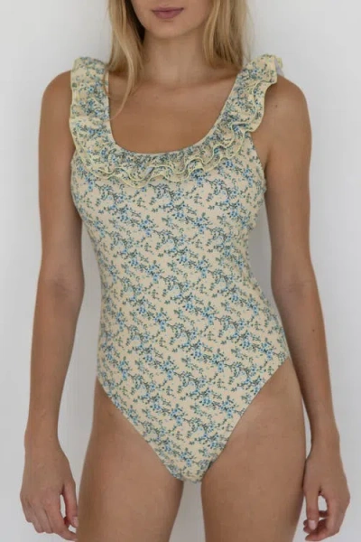 Geode Swimwear Blush One Piece Swimsuit In Pink