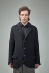 Geoffrey B Small Ev8j05  Handmade Extended Length Single-breasted 3 Button Jacket In Brown