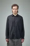 Geoffrey B Small Evs01  Handmade Oure Cashmere Tailored Dress Supershirt In Grey