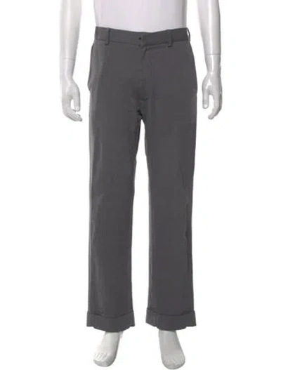 Pre-owned Geoffrey B Small Pants In Gray
