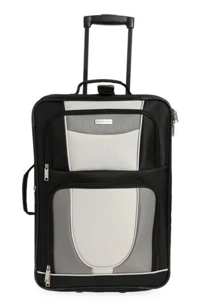 Geoffrey Beene 21-inch Rolling Carry-on In Black