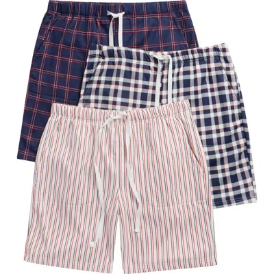 Geoffrey Beene 3-pack Fleece Lounge Shorts