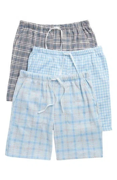 Geoffrey Beene 3-pack Minky Microfleece Lounge Shorts