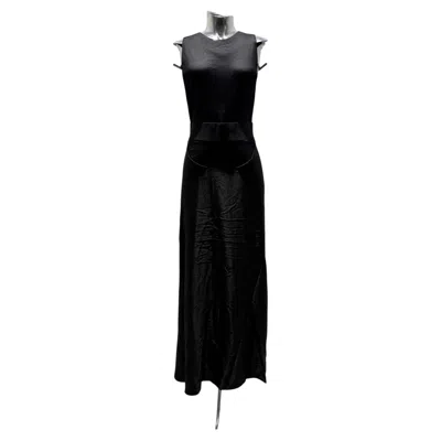 Pre-owned Geoffrey Beene Black Long Dress