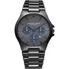 Geoffrey Beene Blue Sapphire Chronograph Bracelet Watch, 42mm In Gray