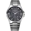 Geoffrey Beene Blue Sapphire Chronograph Bracelet Watch, 42mm In Silver