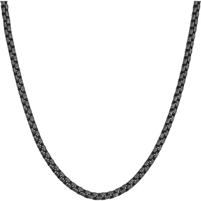 Geoffrey Beene Box Chain Necklace