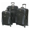 Geoffrey Beene Brentwood 3-pc. Softside Luggage Set In Black