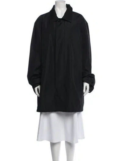 Pre-owned Geoffrey Beene Coat In Black