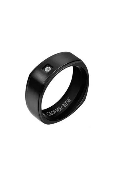 Geoffrey Beene Cubic Zirconia Band Ring