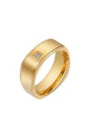 Geoffrey Beene Cubic Zirconia Band Ring