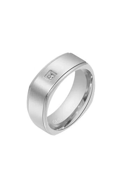 Geoffrey Beene Cubic Zirconia Band Ring