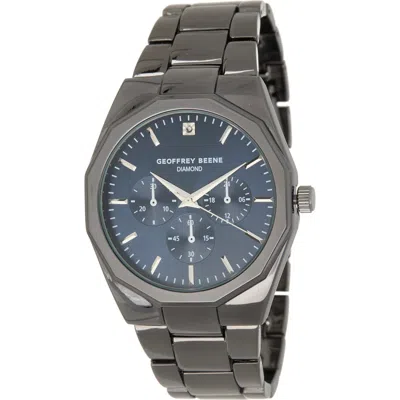 Geoffrey Beene Diamond Bracelet Watch, 43mm In Black