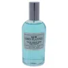 Geoffrey Beene Eau De Grey Flannel By  Edt Spray In Pouch 4.0 oz (m) In Grey,yellow