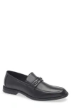 Geoffrey Beene Faux Leather Loafer In Black
