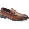 Geoffrey Beene Faux Leather Loafer In Brown