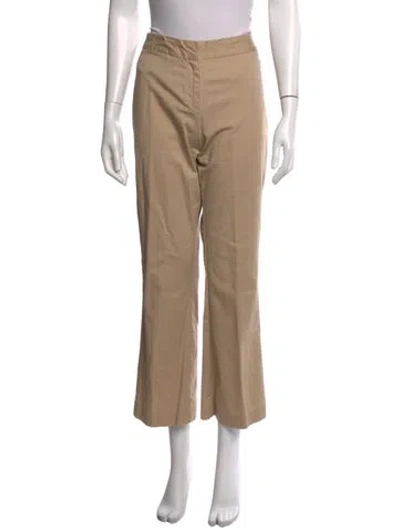 Pre-owned Geoffrey Beene Flared Pants In Neutrals