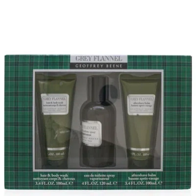 Geoffrey Beene Grey Flannel 3-piece Fragrance Set In Green
