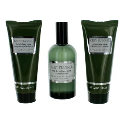 Geoffrey Beene Grey Flannel By , 3 Piece Gift Set For Men In Multi