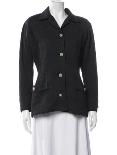 Pre-owned Geoffrey Beene Jacket In Black