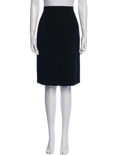 Pre-owned Geoffrey Beene Knee-length Skirt In Black