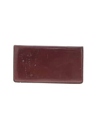 Pre-owned Geoffrey Beene Leather Wallet In Brown