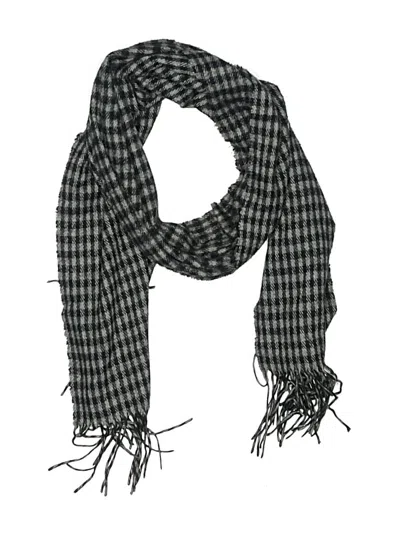 Pre-owned Geoffrey Beene Scarf In Gray