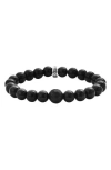 Geoffrey Beene Semiprecious Stone Beaded Stretch Bracelet