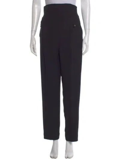Pre-owned Geoffrey Beene Skinny Leg Pants In Black