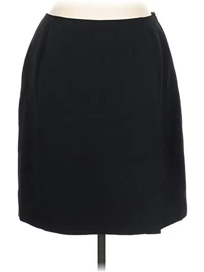 Pre-owned Geoffrey Beene Sport Formal Skirt In Black
