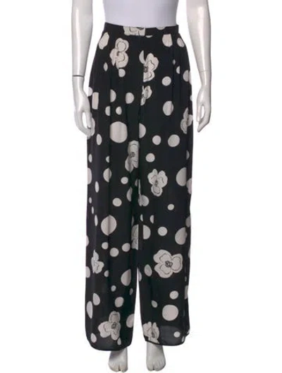 Pre-owned Geoffrey Beene Straight Leg Pants In Black